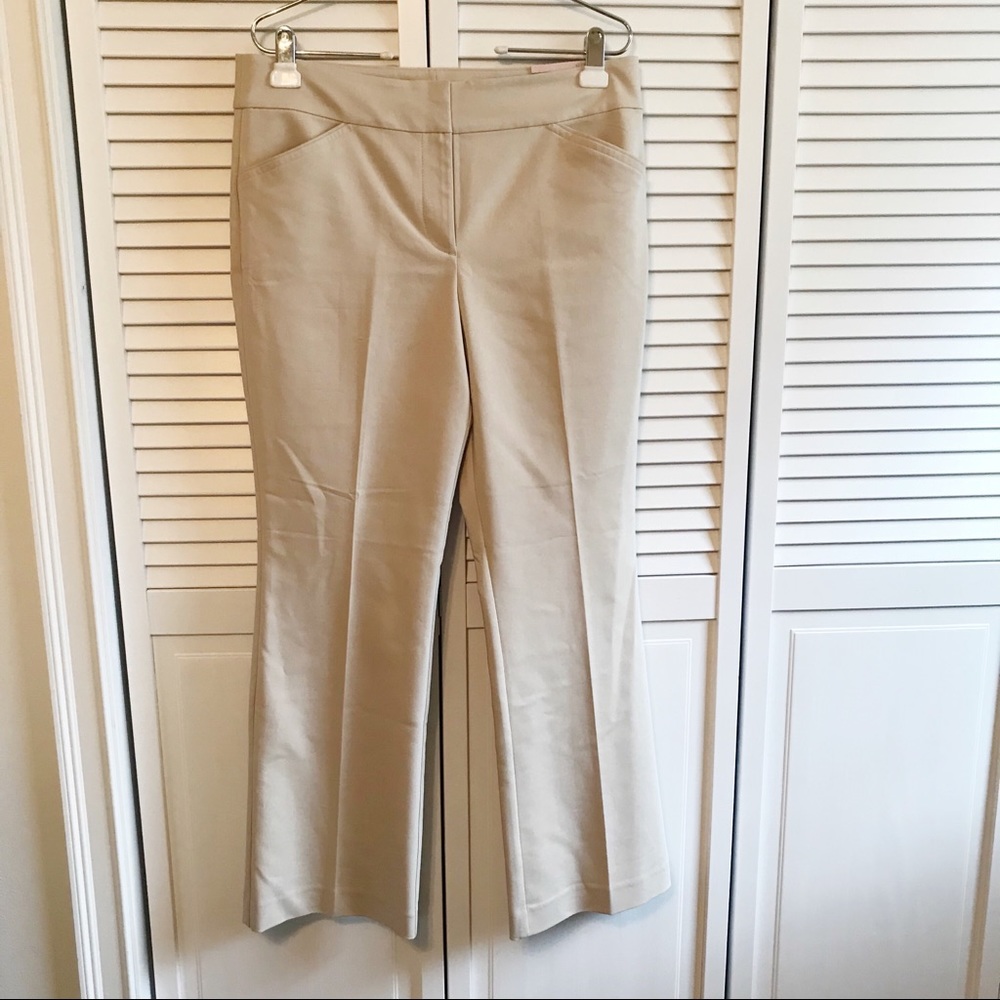 Ann Taylor tan slacks